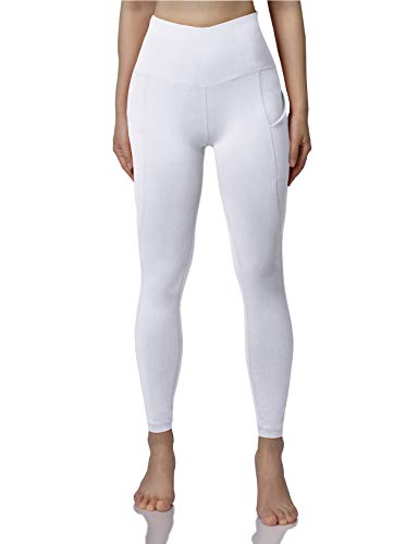 image for ODODOS Women's High Waist Yoga Pants with Pockets,Tummy Control,Workou