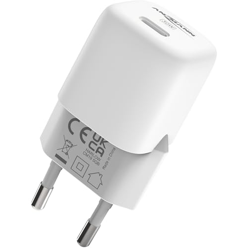 Chargeur USB intelligent GaN 30W compatible PC portable et smartphone rapide