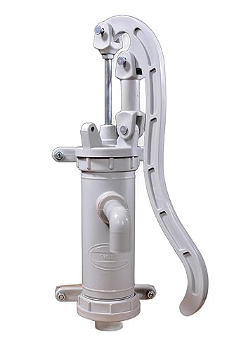 Aurum Plastic Water Hand Pump For Home & Garden, Manual Wall Mount Water Pump, Hole Size - 1 Inch, 12 Lpm, Grey (B0CFS4FH89) Amazon Price History, Amazon Price Tracker