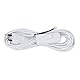 EMOS Netzkabel/ Stromkabel/ Ersatzkabel/ Anschlusskabel mit Schalter, 3 M, Euro Stecker, für Leuchten, Lampen, Leuchtmittel