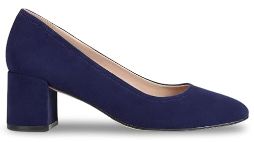 Naturalizer Women's Rebecca Pumps Haven Blue Suede 8W2