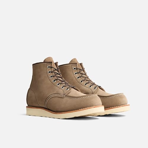 Image of Red Wing Shoes Heritage Classic Moc Men's Boot, Waterproof Roughout Leather