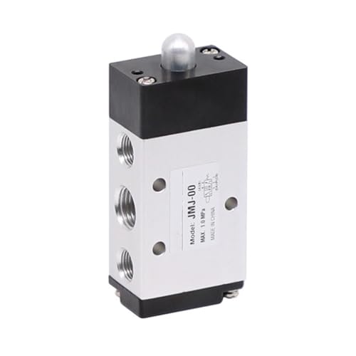Válvula mecánica de botón neumática JMJ-04 componente transparente para aire 2