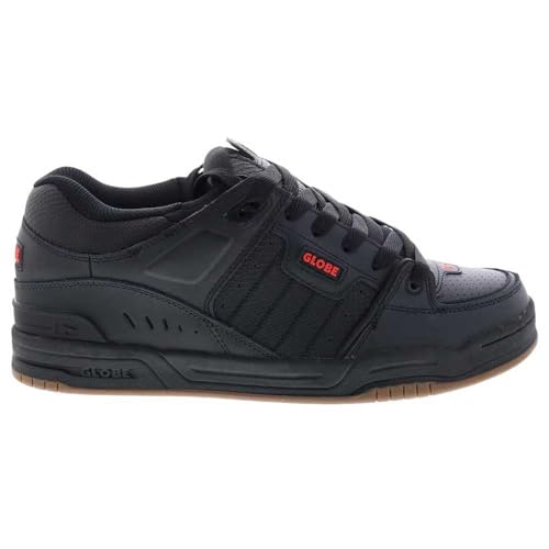 Image of Globe Men's Fusion Skate Sneaker Black /Snake /Red 12 D (M)