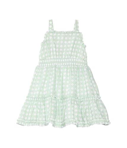 Janie and Jack Girls' Cane Print Dress (Toddler/Little Big Kid)