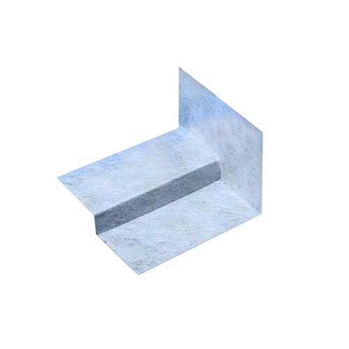 Stufenecken, Ausgleichsecken, Gefälleecken, Dichtecken für bodengleiche Duschen (links, Höhe 25mm)