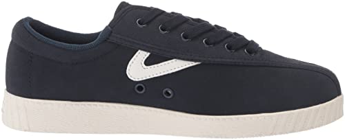 Tretorn Nyliteplus Women's Leather Lace-Up Casual Fashion Sneakers Classic Vintage Style, Navy, 8 #TOP5