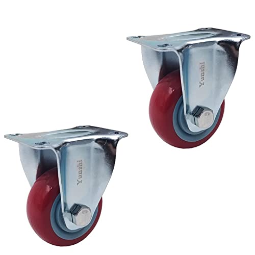 Roulettes directionnelles PU de 3 pouces pour déplacer facilement vos meubles d'atelier