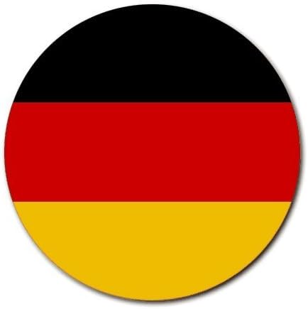 Germany Flag Round Mouse Pad