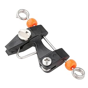 Milageto Outrigger Release Clip Verstelbare Spanning Vissen Tool Rigging voor Downriggers Jacht Vissen Kite Zoetwater Zoutwater Vissen Ijsvissen: