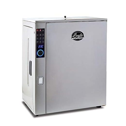 Bradley Smoker 4-Rack Outdoor Electric Smoker, Digital Vertical Smoker With Stainless Steel Grill