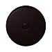 Westbrass 3-1/8" Single Hole Overflow Face Plate and Screw, Oil Rubbed Bronze, D328-12