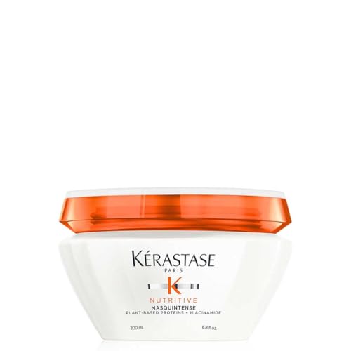 Kérastase Nutritive, Mascarilla hidratante, Para Cabello muy seco, Fortalece y repara, Con proteínas vegetales, Masquintense, 200 ml