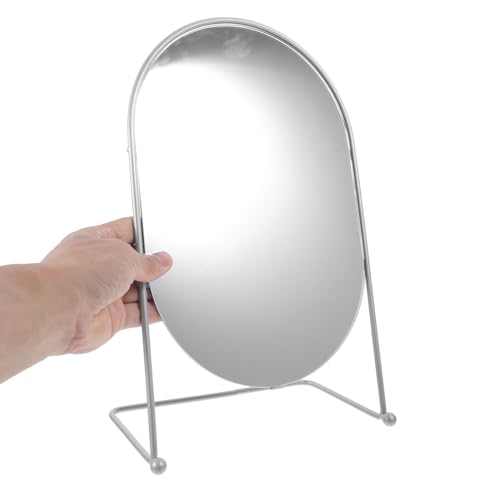 Espejo de tocador ovalado de 35 cm para maquillaje miniatura 5