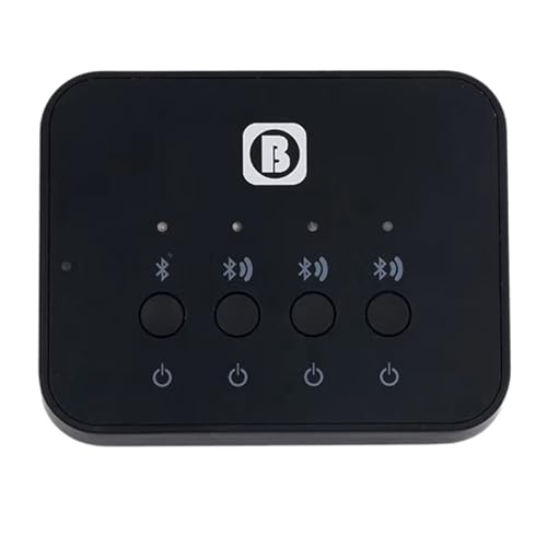 Asyduey Bluetooth -Sender für 3pcs Wireless Ohrhörer Arbeitet Zusammen, die Drahtlose Stereo -Audio -Sharing -Switcher Zusammenarbeiten