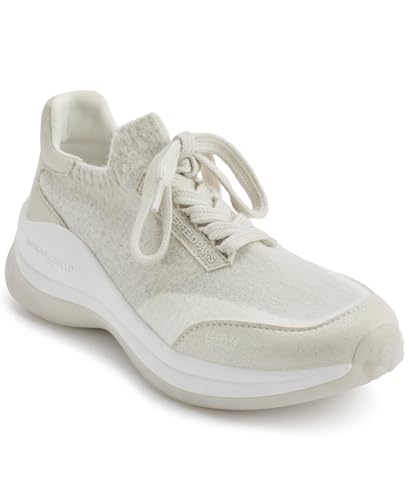 Karl Lagerfeld Women's Carsyn Stretch Wool Lace Up Jogger Sneaker