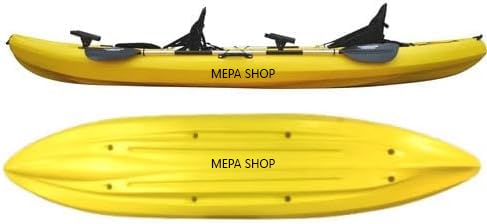 SS SEVEN SEASKAYAK VK-20 HAPPINE 3.7 meter double seater kayak (YELLOW)