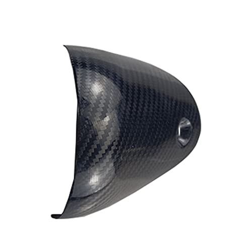 Protector térmico de fibra de carbono para escape Honda CB190SS 6