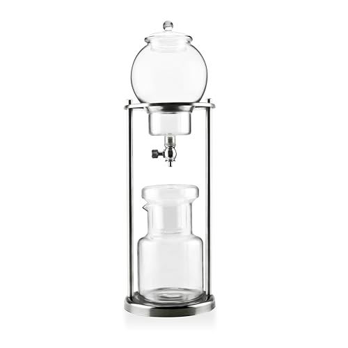 Image of THE BEAN CO Roasters Cold Brew Coffee Tower - 500ml Capacity | Japan-Style Slow Drip Cold Brew Maker | Premium Glass Design