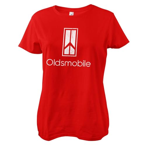 T-Shirt Oldsmobile pour Femmes au Style Vintage et Licence Officielle