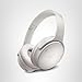 Bose QuietComfort Headphones - Wireless Bluetooth Headphones, Active Over Ear Noise Cancelling and Mic, USB-C Charging, Deep Bass, Up to 24 Hours of Playtime, White Smoke