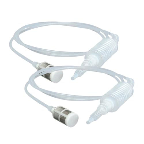 FUNOMOCYA 2 Pack Wine Tube Home Brew Pump Plastic Material Easy to Use Hose for Winemaking