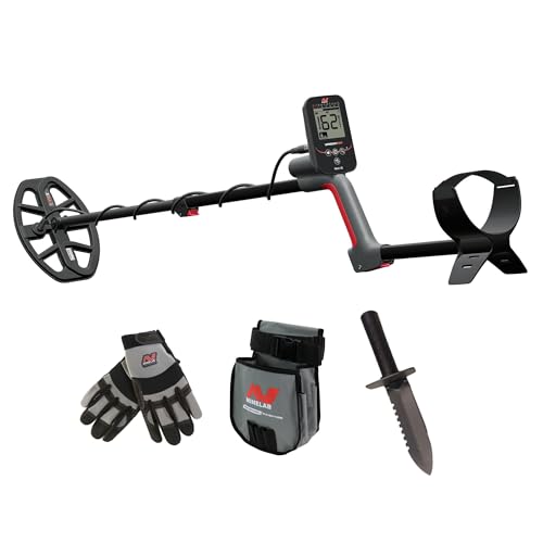 Image of MINELAB Vanquish 360 Bundle, Includes Metal Detector, Digging Tool, Finds Pouch, and Gloves