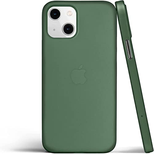 Image of ExpressB Back Cover for iPhone 15 Plus | Minimal Protect | Ultra Thin Anti Scratch Matte Finish Case for iPhone 15 Plus (Green)