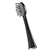 Waterpik Genuine Full Size Replacement Brush Heads With Covers for Sonic-Fusion Flossing Toothbrush SFFB-2EB, 2 Count Black