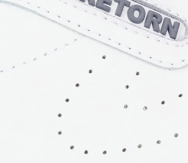TRETORN Women's Center Court Sneakers, White/Navy, 11 | Image 6