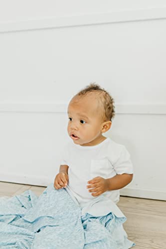 Image of Copper Pearl Swaddle Blankets for Newborns | Soft Stretchy Receiving Blankets for Boys and Girls | Large 46 x 46 Inch Baby Blankets | Lightweight and Breathable Swaddles | Lennon