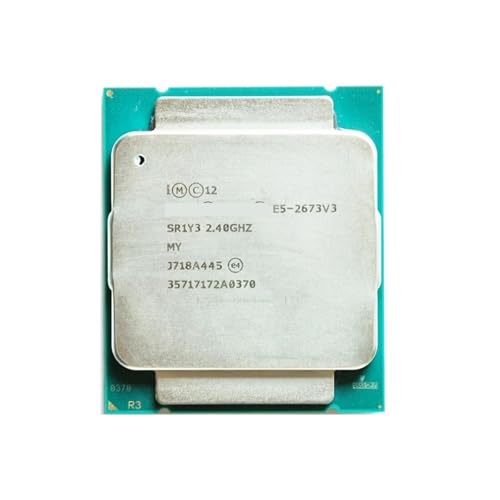 Processeur E5 2673 V3 LGA 2011-3 CPU serveur 12 cœurs 30 Mo