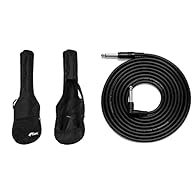 Product 1: Lightweight Nylon Gig Bag Product 1: Features one shoulder strap and a nylon carry handle for versatility on the move Product 1: Suitable for most electric guitars Product 1: Weather resistant nylon-lined interior and an enhanced stitched ...