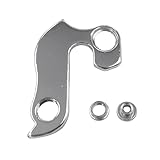 TerchPilet Rear Derailleur Hanger 102 – Silver Aluminum Alloy – Compatible with Scott Aspect, Atacama, Contessa, E-Aspect, E-Silence, E-Sub, Scale, Voltage, Sub, Spark, Silence Series – w/ Screw