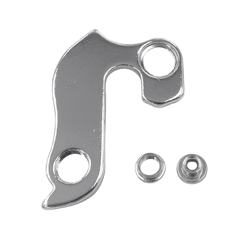 TerchPilet Rear Derailleur Hanger 102 – Silver Aluminum Alloy – Compatible with Scott Aspect, Atacama, Contessa, E-Aspect, E-Silence, E-Sub, Scale, Voltage, Sub, Spark, Silence Series – w/ Screw