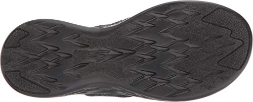Skechers womens On-the-go 600 - Preferred Flip Flop, Black, 7 US3