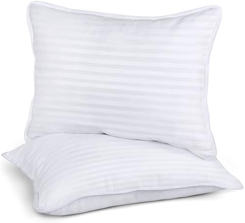 Utopia Bedding Toddler Pillows 2 Pack, 40 x 60 cm Cot Bed Pillow, Kids Small Pillow, Soft and Breathable Pillows, Perfect for Travel (White) (Intended for Age 2 and up)