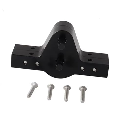 Boîte transfert aluminium RC Axial SCX10 antichoc pour pont