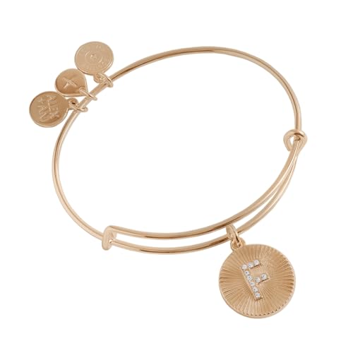 Image of Alex and Ani Initial I Pave Starburst Texture Bangle