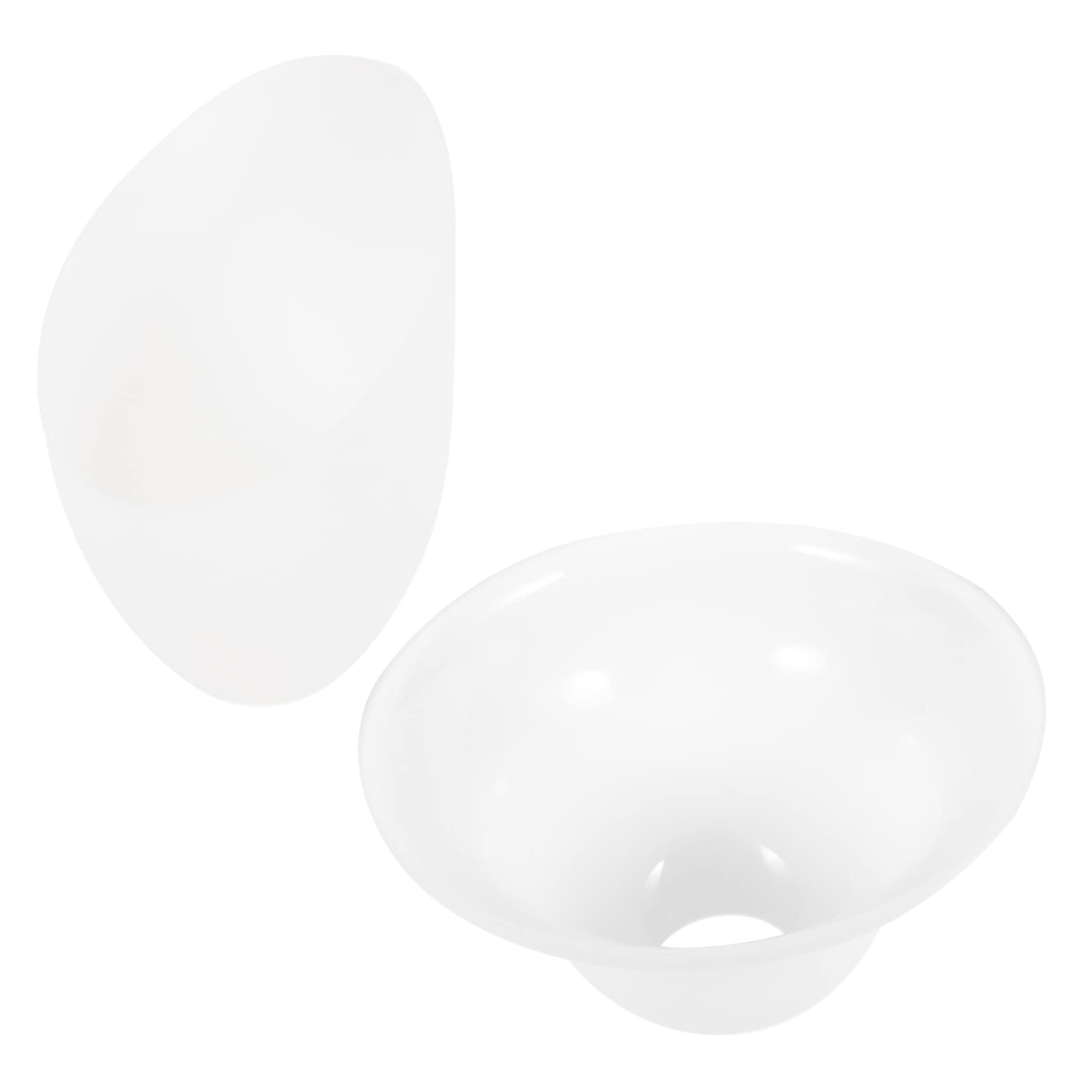 Horseshoe Lamp Shade Replacement, Plastic, 2 Pack for Light Socket