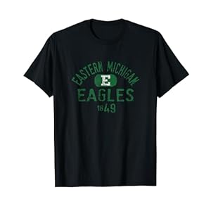 Eastern Michigan Eagles Vintage 1849 Officially Licensed T-Shirt