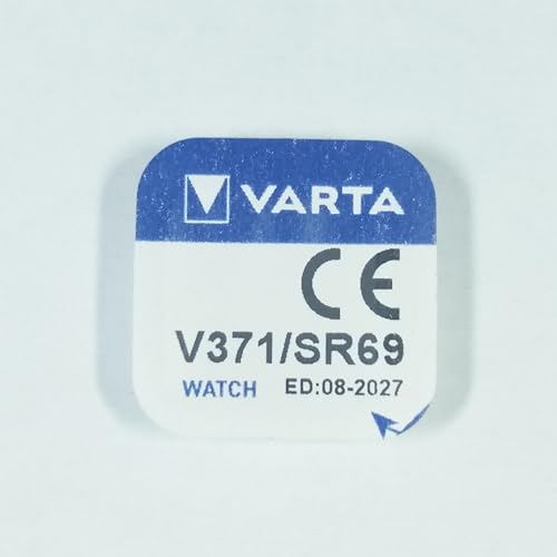 Varta V371 Pile bouton en oxyde d'argent pour montre 44 mAh