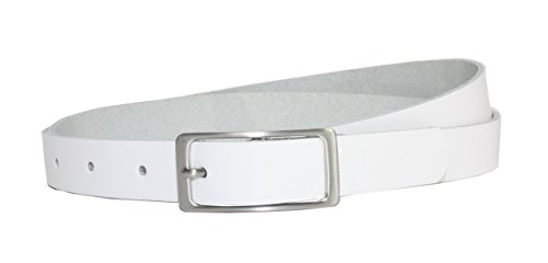 Vascavi A1-SL Cinturón, Weiß, 85 cm Longitud Total 95 cm para Mujer