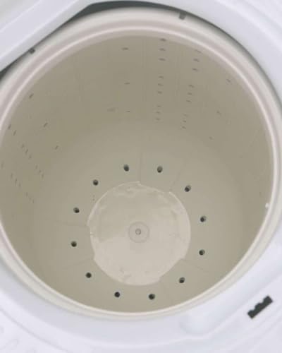 Geepas 7KG Twin Tub Semi-Automatic Washing Machine - Compact Counter-Top Design with Ripple Pulsator, Rust-Free ABS Body & Rotary Controls – GSWM6493