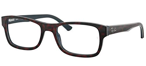 Image of Ray-Ban Unisex Clear Lens Square Frames - 0RX5268