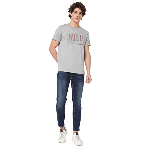 Image of Spykar Men's Slim Jeans (ECKN-01BB-029 Dark Blue 36)