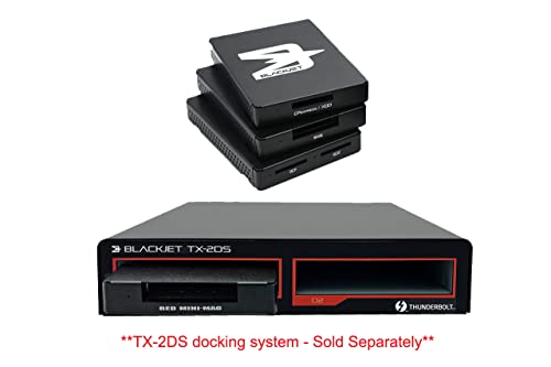 Blackjet Dx-2Sd Dual Sdxc Media Reader Adapter For Tx-2Ds And Tx-4Ds, Compatible With Lexar, Prograde, Sandisk, Sony, Angelbird, Delkin,Transcend Cards #TOP5