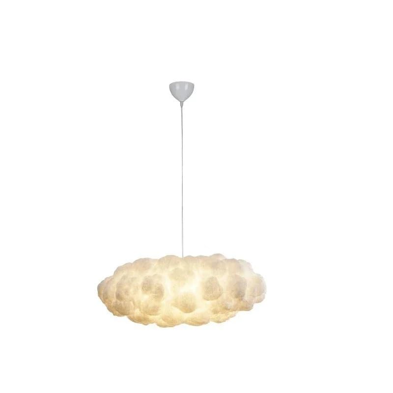 Lustre nuage design unique blanc amusant et décoratif
