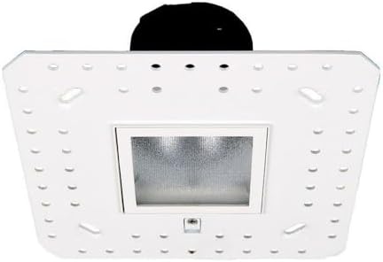 Miniatura 4 de WAC Lighting R2ASAL-F830-WT Aether - Luz invisible cuadrada ajustable para motor y LED, haz de inundación, 40 grados, color blanco