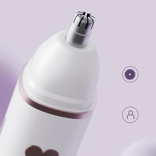 Máquina de afeitar eléctrica corporal y facial portátil con tres cabezales y carga tipo C 4
